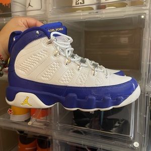 Jordan retro 9 lakers
